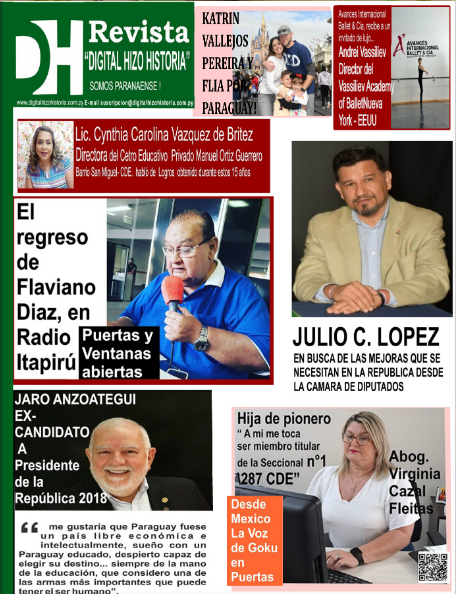 Portada de la Revista Gigital